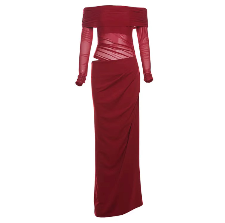 The Mia Paloma Dress- Rosa Roja